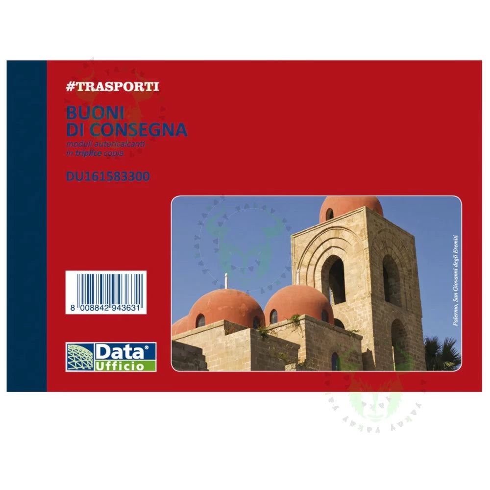 DATA UFFICIO - BUONI DI CONSEGNA in TRIPLICE COPIA 10x16,8 cm. - DU161583300
