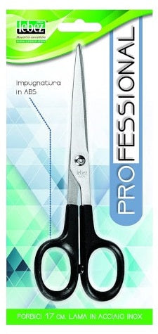 LEBEZ - FORBICI 17 cm. LAMA IN ACCIAIO INOX