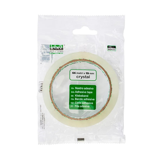 LEBEZ - NASTRO ADESIVO TRASPARENTE 66x19 mm. - cod.80433