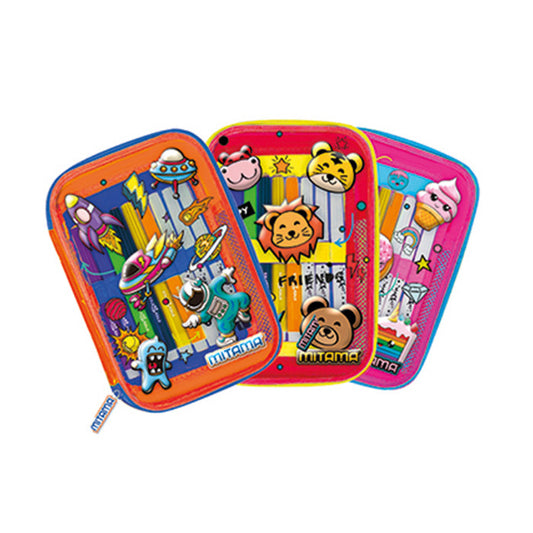 MITAMA - ASTUCCIO COMPLETO ASILO 1 ZIP CON CORREDO MAGIC PENCIL