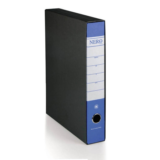Raccoglitore Nero& Dorso 5 Protocollo Mignon Blu Scuro