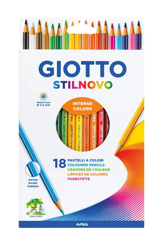 Giotto Stilnovo Pastelli a Colori 18 Pezzi